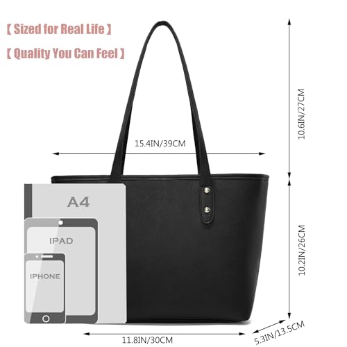 Image of ALARION Women Top Handle Satchel Handbags Shoulder Bag Messenger Tote Bag Purse