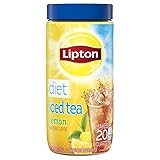 Lipton Diet Lemon Iced Tea Mix - 5.9 oz. jar, 6 jars per case