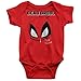 Texas Tees Funny Baby Bodysuit, Cute Outfits, Baby Shower Gift, Dead Drool Onsie, Red 3-6 m