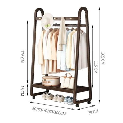 Rack de vêtement debout libre robuste pour solutionner le manque de placards - 8