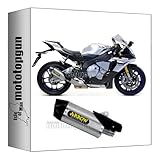 71829AK arrow 71829AK scarico omologato indy-race alluminio fondello carby compatibile con yamaha yzf 1000 r1 2015 2016 mototopgun