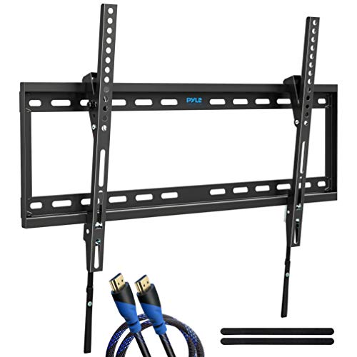Pyle Tilting Wall Mount Tv Bracket - Heavy Duty Universal Flat Screen Tv Wall Mount - Mounts 42-84" Led/Loled & Plasma Tv Flat Screens - Large Tilt, Vesa Mounting, 132 Lbs Weight Capacity Pywm78 #TOP10