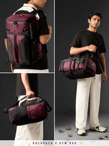 Image of The Souled Store Deadpool: Maximum Effort Gear Backpacks | Official Marvel Merchandise | Premium Water-Resistant Laptop Bag | Durable Urban Travel Rucksack for Men & Women