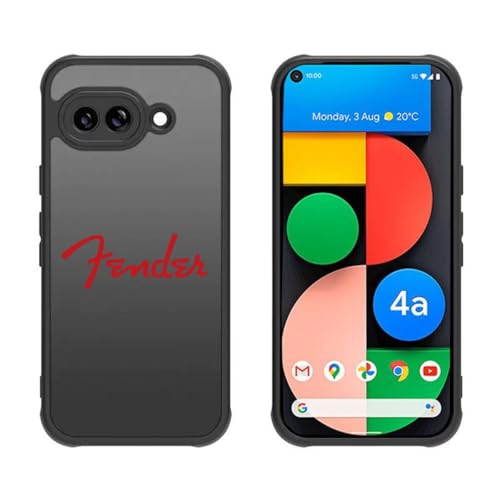 Fender Google Pixel 7A/8A/9A �J�o�[ ����� Google Pixel 7A/8A/9A �P�[�X �݊����̂��� ���p�� �����h�~ �o���p�[�d�b �����Y�ی� �����h�~ �w��h�~ �ϏՌ�