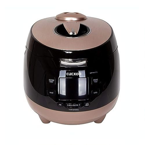 Cuckoo-CRP-M1077S-Multifunctional-Programmable-Electric-Pressure-Rice-Cooker-Xwall-Diamond-Coated-Pot-Fuzzy-Logic-Intelligent-Cooking-10-Cups-BlackGold