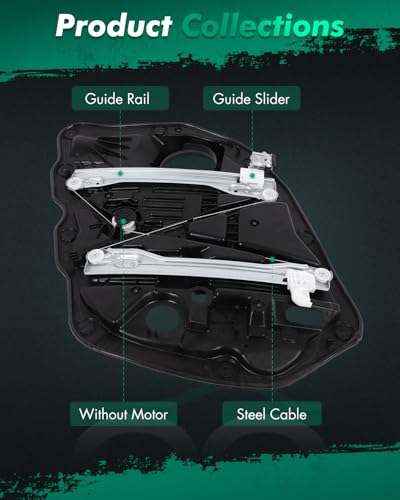 Image of SCITOO Power Window Regulator w /o Motor for Kia Optima 2014-2015