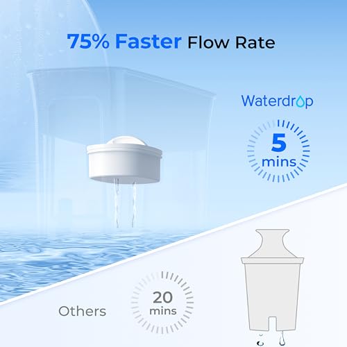 Image of Waterdrop WFD-40L-L Water Filter Dispenser, 35-Cup Large Capacity, Black