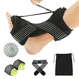 Plantar Fasciitis Night Splint , Upgraded Multi Adjustable Ankle Brace Foot Drop Orthotic Brace for Plantar Fasciitis, Arch Foot Pain,Achilles Tendonitis Support for Women, Men