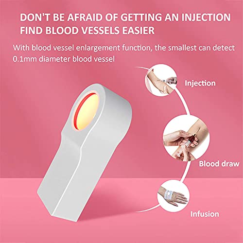 Vein Finder, Oplaadbare Transilluminator ader Verlichting Detector, Met 3X Vergroting Functie, Medische Infrarood… - Image 4