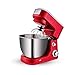 Stand Mixer 600W 6-Speed Electric Kitchen Mixer with Dishwasher-Safe Dough Hooks Flat Beaters for Most Home Cooks