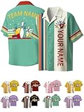 Personalisiertes Bowling-Shirt, individuelle Bowling-Uniform mit Namen, individuelles Team-Trikot, Bowling-Liebhaber-Geschenk für Frauen und Männer, Stil6