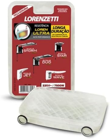 Resistência Lorenzetti Acqua Ultra 220V 7800W 3065B - 7589117