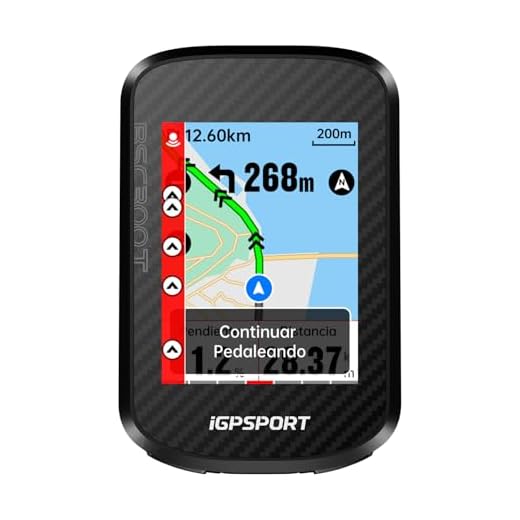 iGPSPORT BSC300T GPS Bicicleta, Pantalla Táctil Color 2,4'' GPS Bicicleta Computadora Navegación Mapas Compatible 130 Datos Compatibles de E-Bike, IPX7 Impermeable, Tipo-C