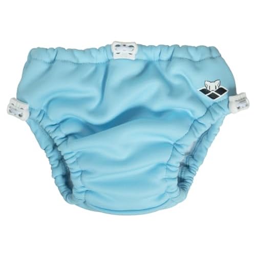 Fashy Baby Badewindelhose, pink/weiß, 98/104, 1557 3 ARENA Unisex – Baby Kleinkinder Windel Badehose Friends, Blue, 24M