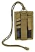 Hazard 4 Badger Velcro Patch Neck Lanyard with Key Ring and Credit Card Organizer, Coyote