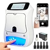 【Encre à Base D'eau 3 Couleurs Primaires】Encre à base d'eau 3 couleurs primaires et aquarelle, pour une restitution parfaite des motifs. Chaque cartouche permet d'imprimer environ 800 ongles, avec des motifs qui durent de 2-4 semaines. Profitez d'une reproduction des couleurs éclatante et de résultats résistants à la décoloration, pour des ongles toujours impeccables et éclatants.