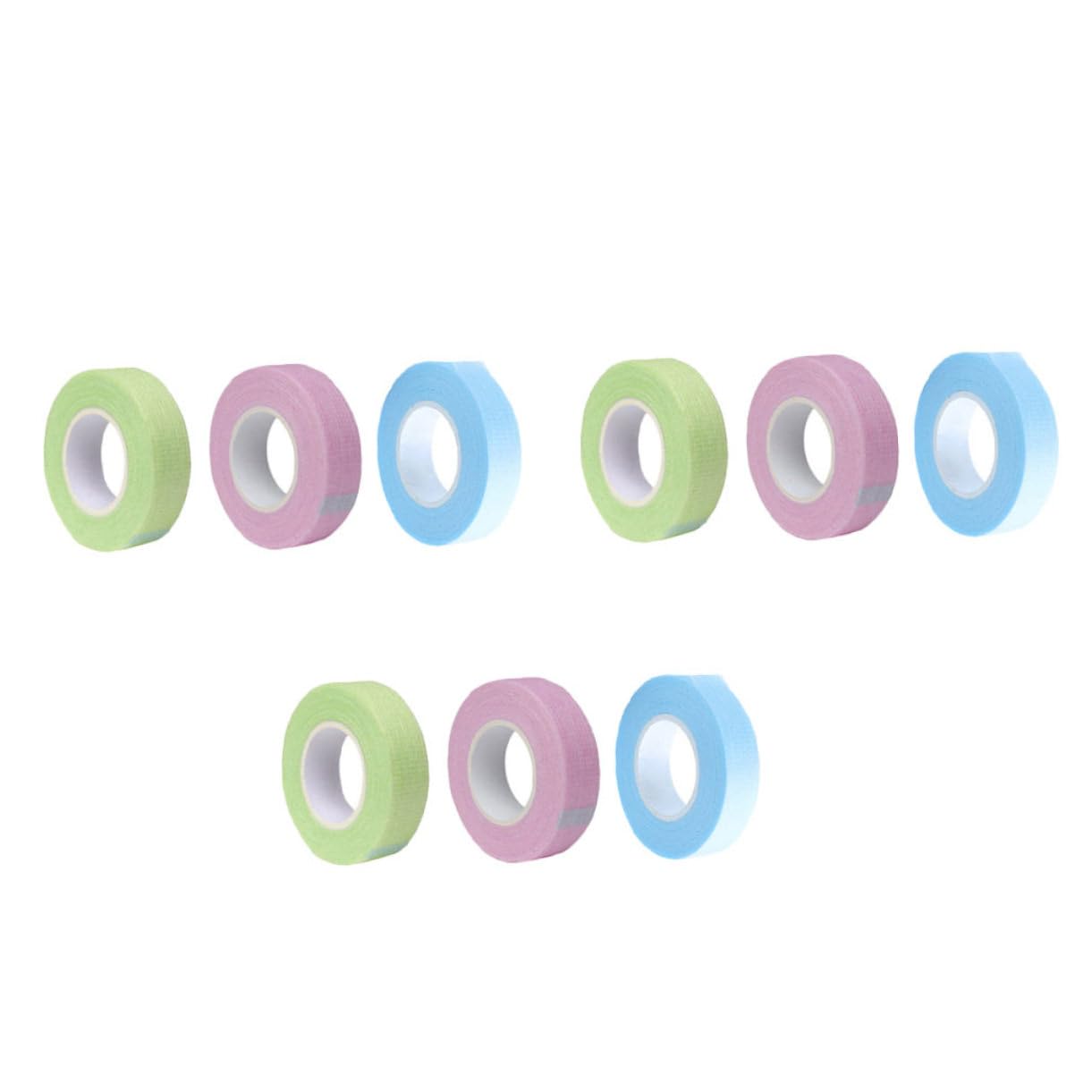 TOVINANNA 12pcs Eyelashes Grafting Accessory Lash Tape for Eyelash Low-Irritation and Tape