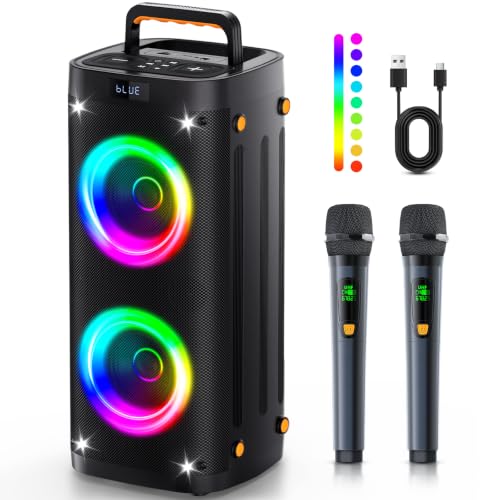 Party Speaker Bluetooth Karaoke with Microphone