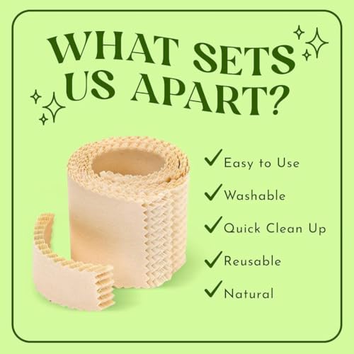 Image of MOOM USDA Organic Sugar Wax Hair Removal Kit with 12 oz wax & 48 Strips | For Face, Bikini & Legs - Natural Waxing Kit for Women & Men, Soft Wax for Sensitive Skin - (Sticks not Included)