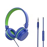 YOYOTUNE Casque filaire pour enfants avec micro, limiteur de volume 85/94 dB pour filles, ...