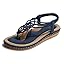 ORANDESIGNE Scarpe da Donna Sandali Piatti Estivi Boho Scarpe da Sera