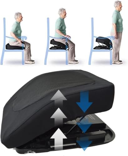 Silla elevadora de espuma viscoelástica con asas para personas con movilidad reducida 4