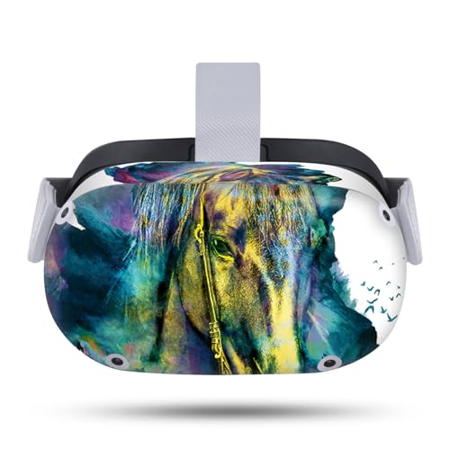 Skin Meta Quest 2 Cheval Mix Art pour personnaliser vos soirées VR