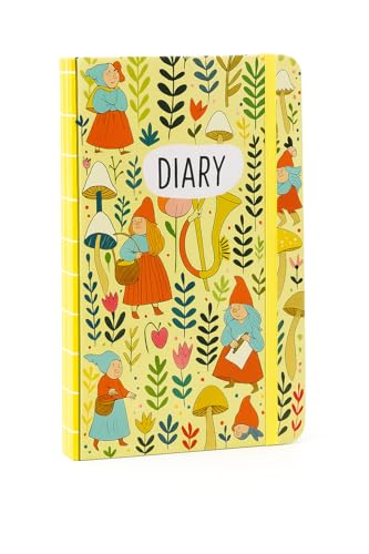 Image of COI Magical Hardbound Notebook 5.5x8.5″ - 192 Unruled Pages, 80 GSM Natural-Shade Paper, Elastic Band & Dual Ribbon Bookmarks