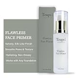Toups & Co Flawless Face Primer | Velvety Smooth, Silk-Like Finish | Pore-Minimizing, Hydrating & Antioxidant-Rich | Non-Comedogenic, Humidity-Proof Base for Any Foundation