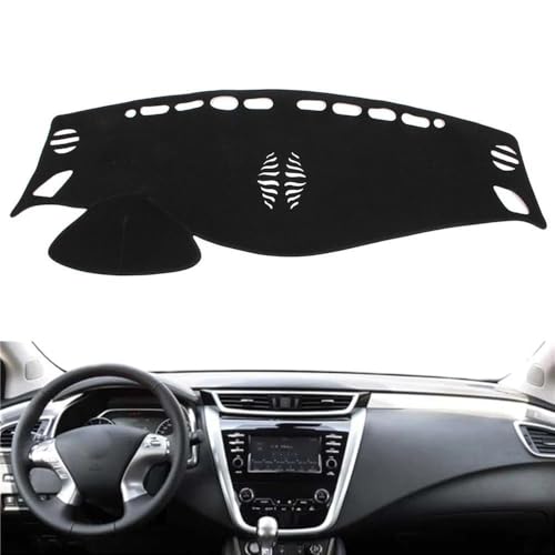 Evite reflejos en Nissan Murano 2015-2018 con este protector de salpicadero LHD 2