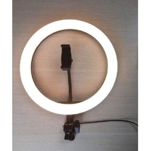 حلقة إضاءة ليد للتصوير الفوتوجرافي، مقاس 26 سم، دافئ / طبيعي...