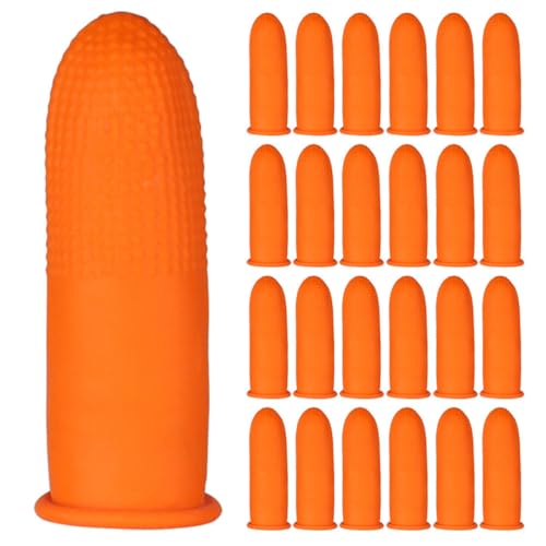 FOMIYES Protectors 200pcs Pack Elastic Anti-Static Orange for Jewelry Electronics