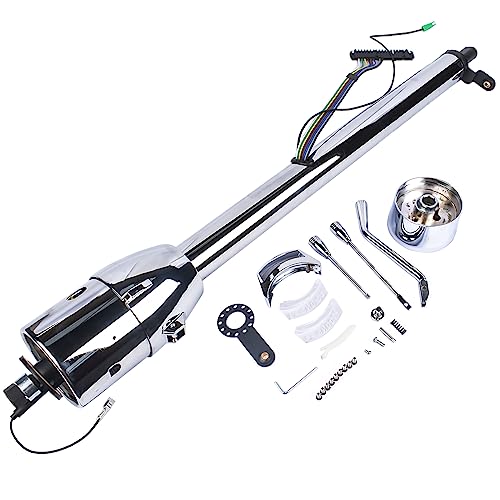 Flynsu 32 Inch Chrome Tilt Steering Column