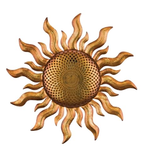 Regal Art & Gift Solar Metal Sun Wall Decor -