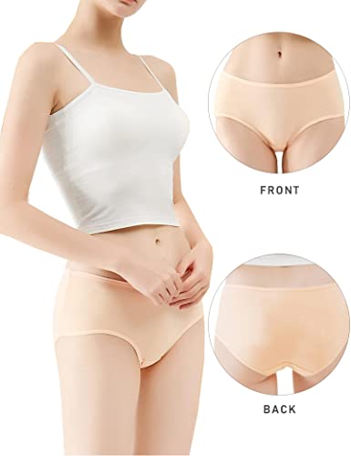 Kiench Girls' Underwear Cotton Panties Teens Basic Briefs 8-Pack2