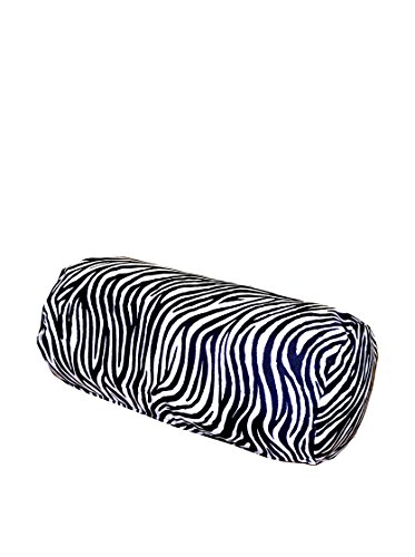 13Casa Cylindre zébré Dimensions 20 x 20 x 40 H cm - Polyester Blanc et Noir Cover