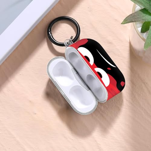 Image of Compatible with Airpods Pro 3 Case(2025),Don't Touch Me for Airpods Pro 3rd Generation Cases Cover with Lanyard Soft Silicone Cute Shockproof Cover for Women Men,Black