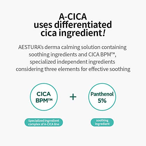 Aestura A-Cica 365 Calmimg Cream, 48 Hour Hydration, Face Moisturizer For Dry And Sensitive Skin, Centella Asiatica Cream For Redness Relief, 2.03 Fl Oz (60 Ml) #TOP3