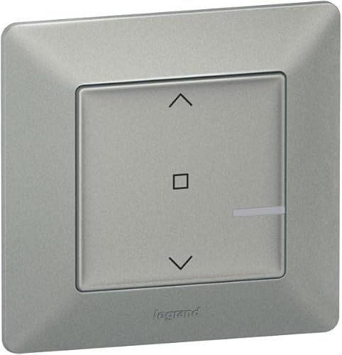 Preisvergleich Produktbild Legrand 752391 Valena Life with Netatmo Wandsender Rollladen, Aluminium