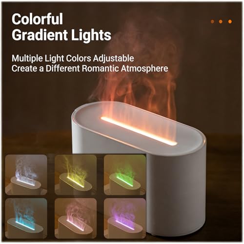 Difusor aromático eléctrico ThreeH Flame 130ml Ultrasonico miniatura 2