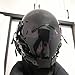 NECHARI Punk Gothic Helmet Mask Futuristic Techwear Sci Fi Gothic Mask Halloween Cosplay Halloween Party Music Accessories