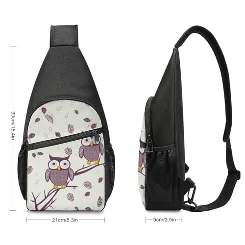 Sling Bag unisex pequeño mochila bandolera para senderismo miniatura 2