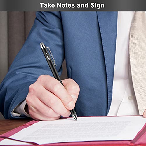 Stylus Pens For Ipad, 2 Pack Meko 3-In-1 High Sensitivity Universal Stylus Pencil Fortouch Screens, Iphone, Samsung Galaxy, Android, Tablet, Surface, Kindle, With 6 Replacement Tips, 2 Refills #TOP4