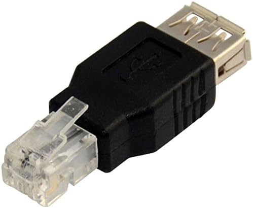 USB 2.0 Type A Female to Telephone Phone Cable Line Connector Adapter Plugs RJ11