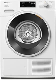 Miele TSH783 WP 9 kg Tumble Dryer - Freestanding, Quiet Dryer with Heat Pump, DryCare 40, EcoSpeed and SilenceDrum, A+++ Rated Energy Efficiency, in Lotus White