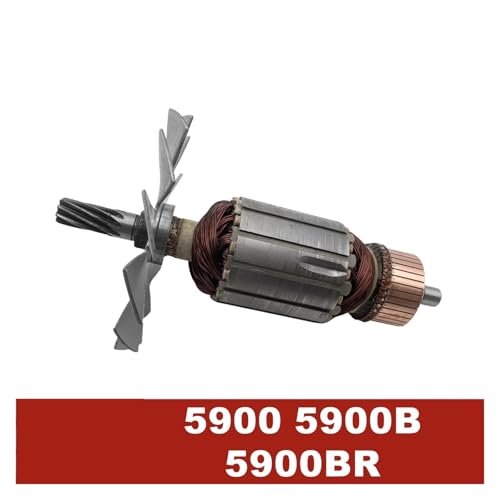 AC 220V 240V Armature Rotor Stator Circular Saw Spare Parts,(Compatible For MAKITA,for 5900 5900B 5900BR 518717-6)(Stator)