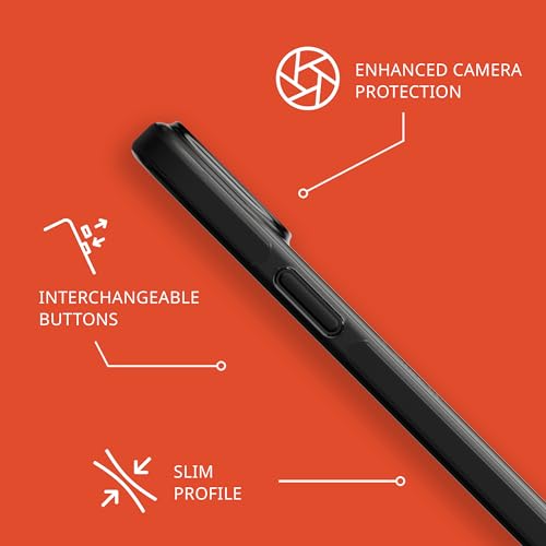 Image of Tech21 Evo Check case for iPhone 15 Plus - Compatible with MagSafe - Impact Protection Case - Smokey /Black