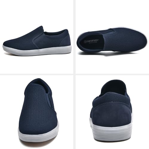Puxowe Men's Casual Loafers Slip-On Shoes for Walking,Driving-Soft Cushion,Breathable,Comfortable2