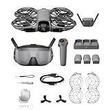 DJI Neo 2 Combo Motion Fly More Bundle con accessori, drone 4K per principianti con RC Motion 3 e Goggles N3, trasmissione stabile con transceiver digitale, volo FPV, 3 batterie (Neo 2 Motion)