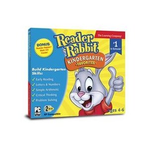 Electronics Encore Reader Rabbit Kindergarten Favorites Book